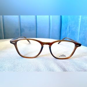 Brand New Kilsgaard “Mayfair” Brown Ultra Lightweight Eyeglasses Unisex